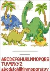 Vervaco 70.140 Dinosaurs birth record pcs