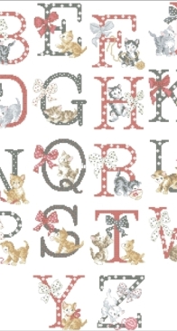 Les Brodeuses Parisiennes LBP - Le grand Alphabet Chat PCS