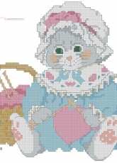 Gloria & Pat - Calico Kittens - Knitted With Love XSD