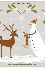 Jura Point de Croix - Défi Noel 2018 - Grille 5 - Renne - Free
