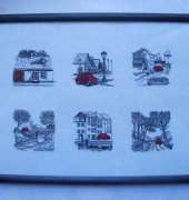Small red car