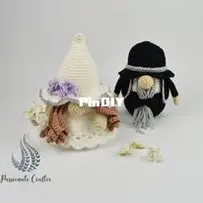Passionate Crafter - Tidzhen Gyuldzhu - Anniversary Gnome - The Groom Gnome - Free