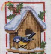 Vervaco 42.644 - Winter Birdhouse