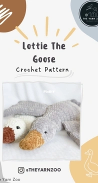 The Yarn Zoo Co - Franziska Frankie Wilke - Lottie the Goose
