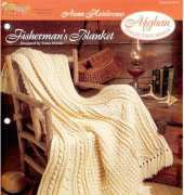 The Needlecraft Shop-Aran Heirlooms-Fishermans Blanket