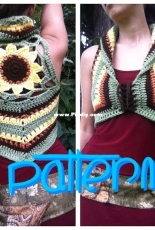 Earth Tricks - Lydia Viatoris - Sunflower Vest and Hood