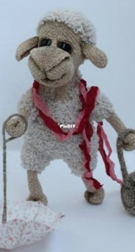 Elena Ermak - Sheep - Овечка Зося - Russian