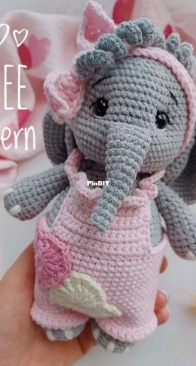 Goozell Toys - Gennadi Shop - Guzel Tinchurina - Elephant - free