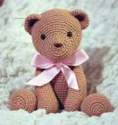 Caramel Teddy Bear by Coraline