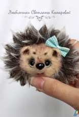 Svetlana2211- Svetlana Komarova - Brooch Hedgehog - Russian - Free