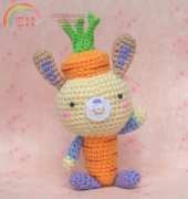 Stripeyblue - Pauline Abayon - Carrot Bunny
