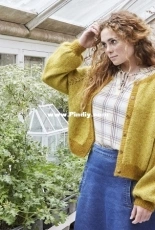 Anneli Cardigan by Sanne Bjerregaard (Fjalland) - German English Danish - Free