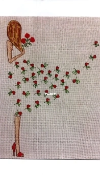 Dress of Roses by Znikina Tatyana - Vorozheya