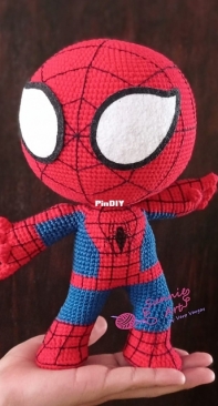 Sunnie Art - Verónica Vargas - Spiderman Chibi - Spanish