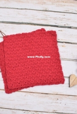Hobbii Design - Tine Sommer Hansen - C2C Christmas Potholder - Free