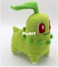 1UpCrochet - Ashe - Chikorita