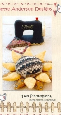Lynette Anderson Designs -Two Pincushions