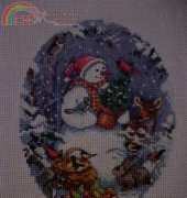 Dimensions Kit - Margaret Edwards - Snowman Ornament