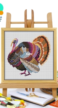 Awesome Pattern Studio - CS311 - Mandala Turkey XSD