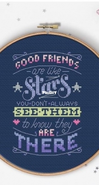 Stitchrovia - Good Friends Are Like Stars by Emma Condgon