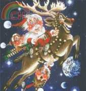 Mystic Stitch JRM-11 - Hi Ho Rudolph