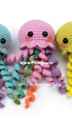 Amigurumi Today - Unknown Designer - Happy Jellyfish - Free