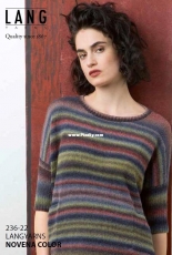 Lang Yarns 236-22 Novena Color by Langyarns Switzerland - English Dutch French German, Russian