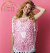 RedHeart - LW2810 - Lighthearted Tunic - FREE
