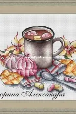 Cocoa with Marshmallows by Alexandra Zamorina