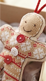 Sweet Treats - Gingerbread Man by Angela Poole from Cross Stitch Collection 214 XSD