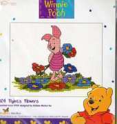 Designer Stitches B24 Piglets Flowers