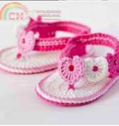 Unknown designer- Babies slippers and adult dress- Russian- Free