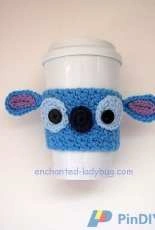 The Enchanted Ladybug- Stitch Coffee Cup Cozy- Free
