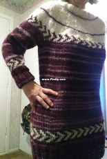 Warm N Cozy Tunic by Cozy Knits-Free