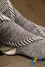 Eternity Socks with Spirals by Gabriele Boldt - GaBoSocks