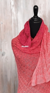 Crosscurrent Shawl - Skace collection - Kyle Kunnecke - Free