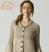 Raglan Swing Jacket by Irina Poludnenko-Free