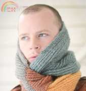 Ferocious Briocheous Scarf by Stephen West