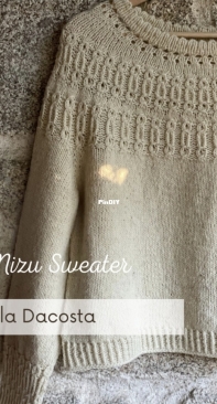 Mizu sweater by Lola Dacosta - Spanish