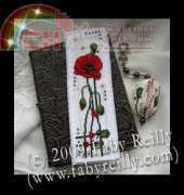 Faby Reilly Poppy Bookmark & matching Key-Ring Ref. PPY0409-BKMK