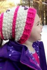 Sonya Blackstone - Floating Hearts Convertible Beanie