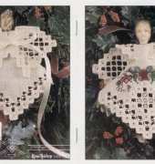 Cross N Patch 122 - 1998 Angel by Emie Bishop - Hardanger