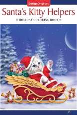 Santas Kitty Helpers Holiday Coloring Book