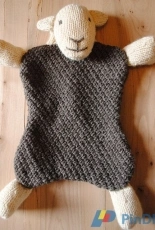 Herdy Hot Water Bottle Cover & Toy by Janice Anderson -Free