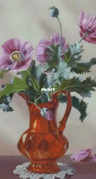 Lilac Poppies by Evgenia Nikotina XSD