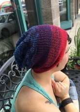 Horizons Hat Knitting Pattern by Tsunami Knits