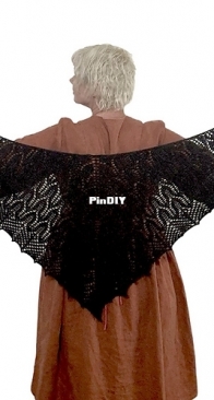 Little Raven Shawl by Ambah OBrien