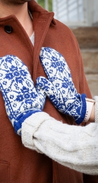 Coalport Mittens by Caitlin Shepherd