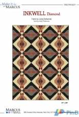 Marcus Fabrics - Inkwell Diamond  Free