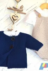 Spring into Summer, Rompers and Jacket P095 by OGE Knitwear Designs